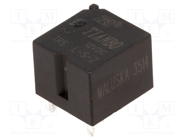 Relay: electromagnetic; SPDT; Ucoil: 12VDC; 30A; automotive; 0.57W