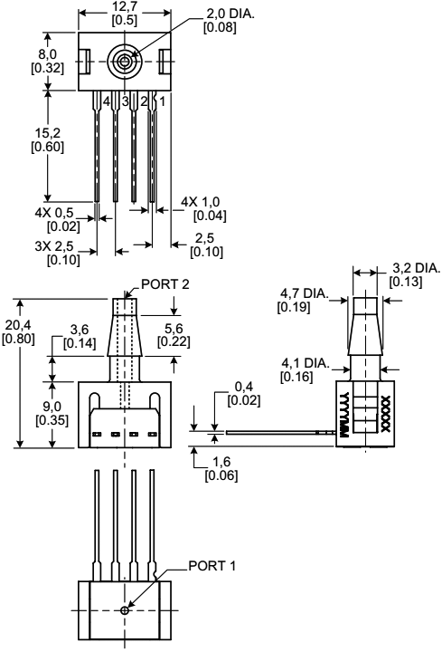 Sensor: pressure; Range: 0÷15psi; gage; Output conf: analogue