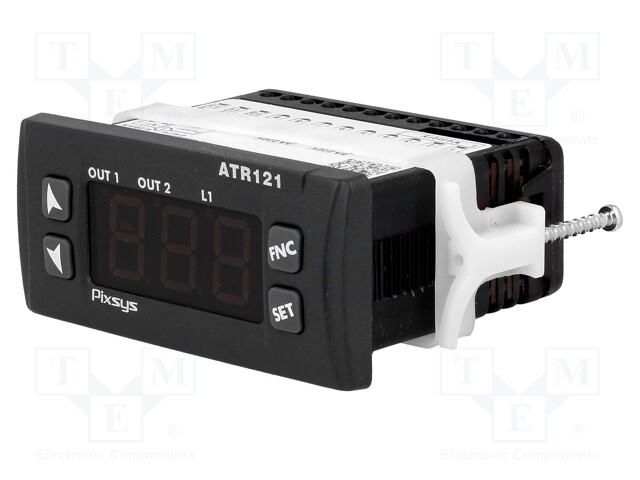 Module: regulator; temperature; SPDT; OUT 2: SPST-NO; SSR; panel