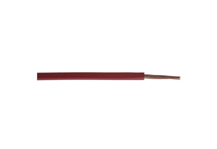 Hook-up wire 6mm? red 100m