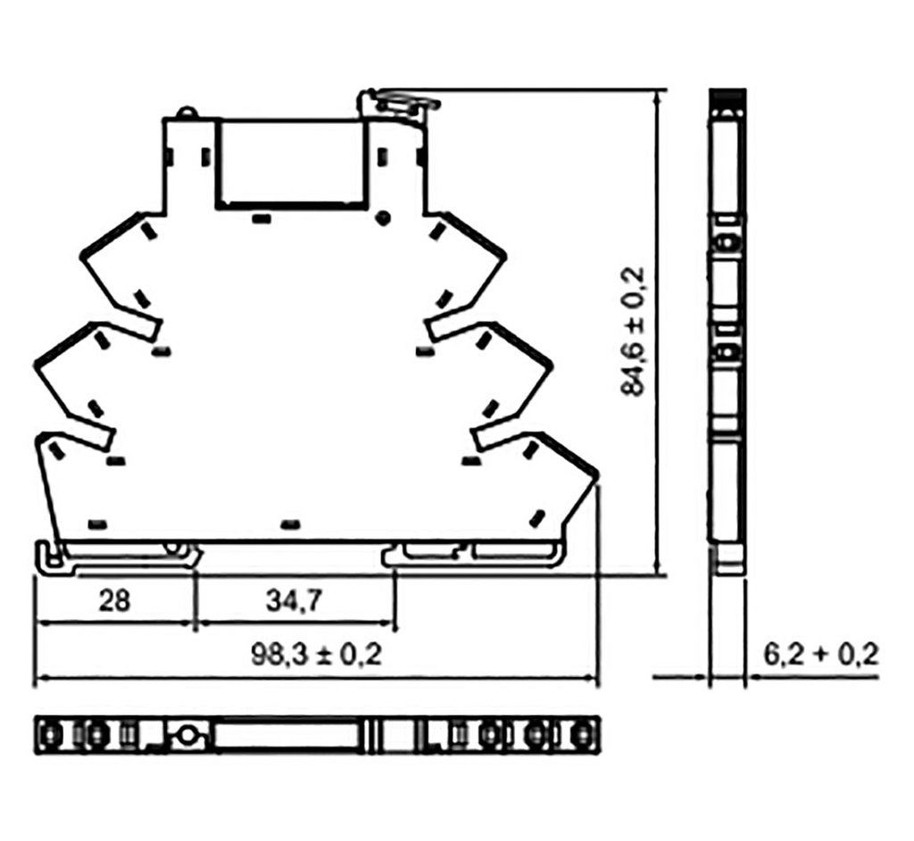 Relay: interface; SPDT; Ucoil: 24VDC; 6A; SPDT; 6A/250VAC; 6A/24VDC