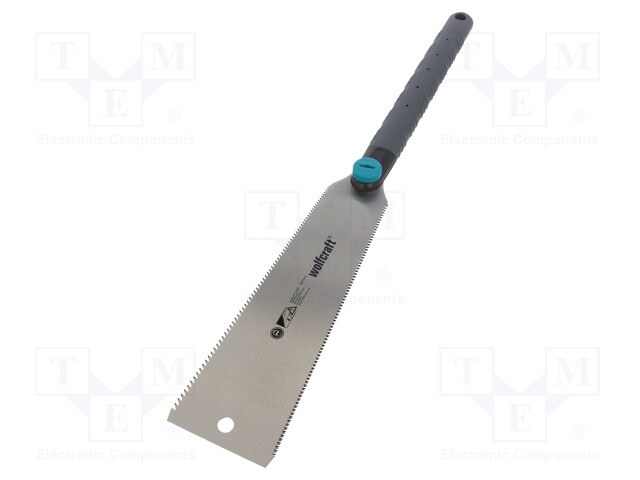 Hacksaw; for wood; 240mm; V: double-sided