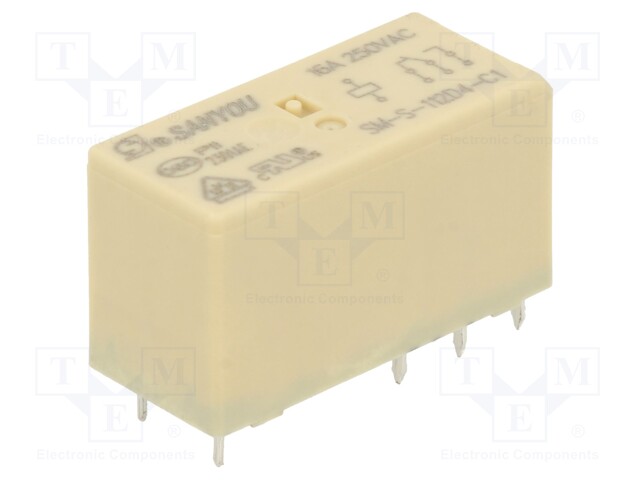 Relay: electromagnetic; Ucoil: 12VDC