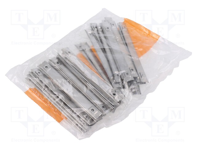 Holder; stainless steel; Pcs.quantity in set: 50; slide; 108mm