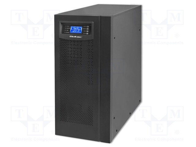 Power supply: UPS; 501x250x620mm; 4.8kW; 6kVA; 7Ah; Ubatt: 12V