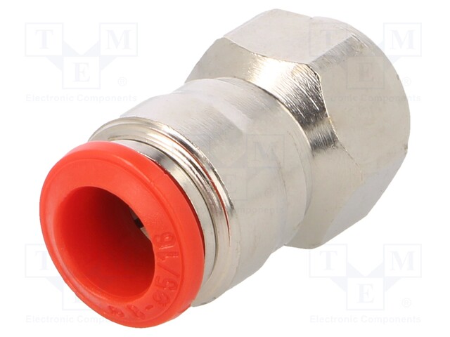 Push-in fitting; straight; 1/8"; -0.99÷20bar; 8mm