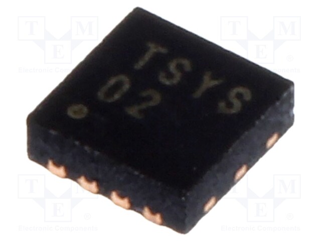 Sensor: temperature; Case: TDFN8; 1.5÷3.6VDC; Mounting: SMT