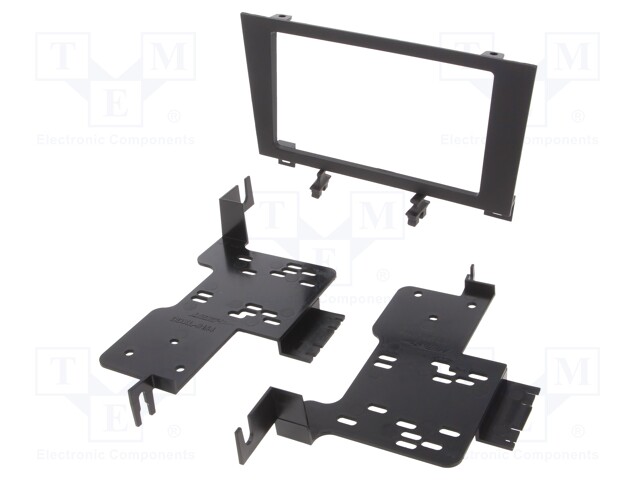 Radio mounting frame; Lexus; 2 DIN; matt black