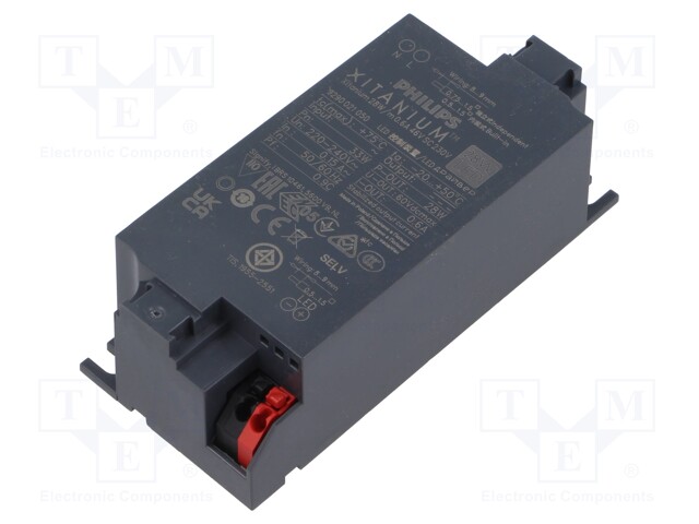 Power supply: switched-mode; LED; 28W; 31÷46VDC; 600mA; 220÷240VAC