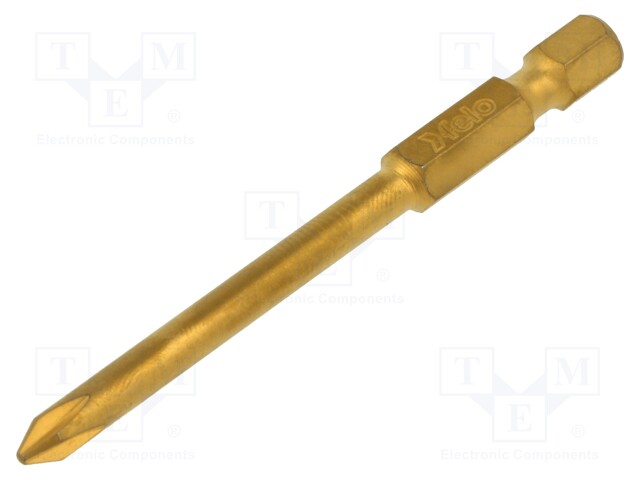 Screwdriver bit; Phillips; PH1; Overall len: 73mm