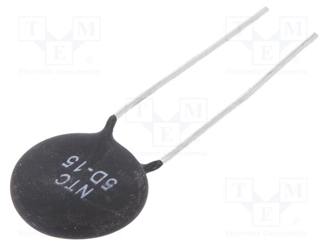 NTC thermistor; THT; 5Ω; 16.5mm; -55÷200°C