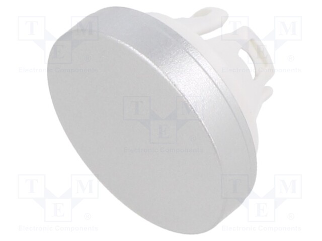 Actuator lens; 22mm; 84; Colour: natural; Mat: aluminium