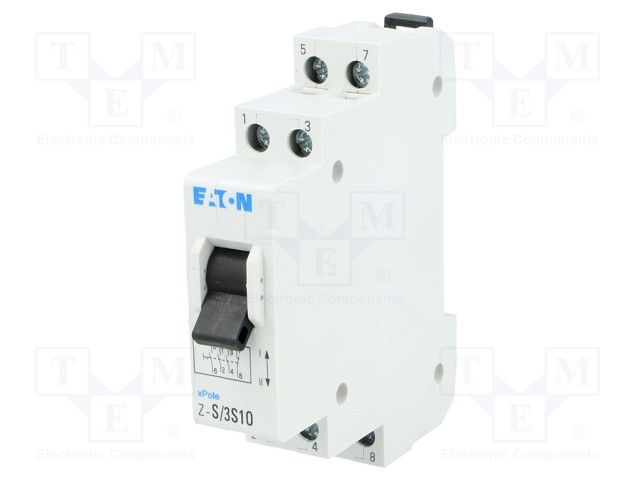 Module: toggle switch; 16A; Mounting: DIN; IP40; 230VAC; bistable