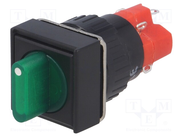 Switch: rotary; Pos: 2; SPST-NO + SPST-NC; 3A/220VAC; 2A/24VDC