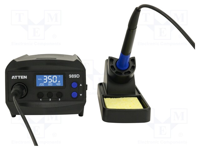 Soldering station; Station power: 65W; 80÷480°C; Display: LCD