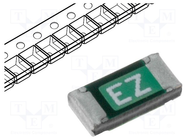 Fuse: PTC polymer; 50mA; Case: 1206