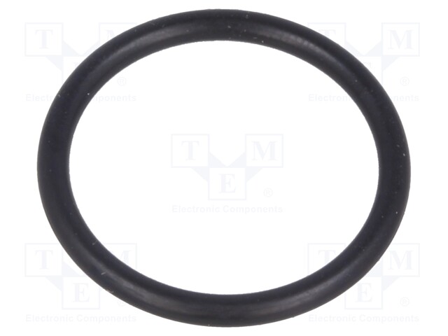 O-ring gasket; NBR; D: 1.8mm; Øint: 17mm; PG13,5; black; -30÷120°C