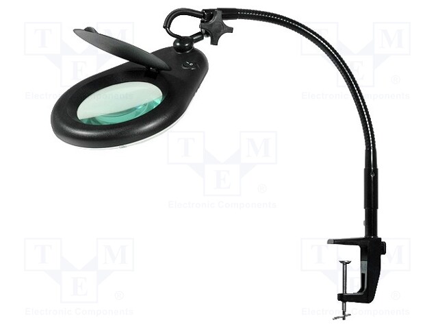 Desktop magnifier with backlight; Mag: 3dpt(x1.75); Plug: EU