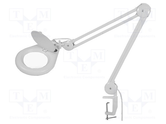 Desktop magnifier with backlight; Mag: 3dpt(x1.75); Plug: EU