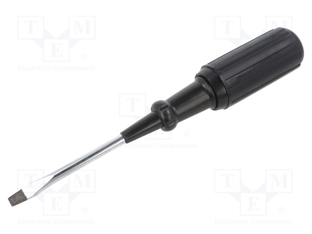 Screwdriver; slot; 6,0x0,9mm; Blade length: 76mm