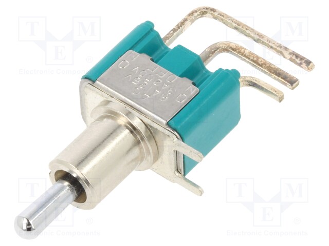 Switch: toggle; Pos: 3; SPDT; ON-OFF-ON; 6A/125VAC; 6A/6VDC; 20mΩ