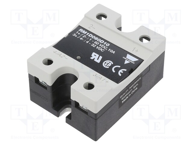 Relay: solid state; Ucntrl: 4÷32VDC; 10A; 1÷60VDC; Variant: 1-phase