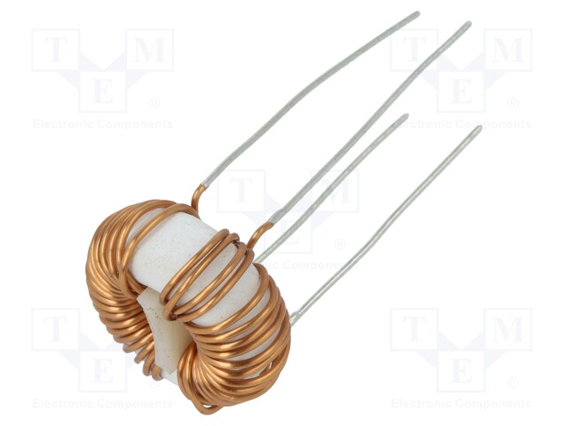 Inductor: wire; THT; 680uH; 1.2A; 100mΩ; 230VAC; 12x5mm; -20÷+50%