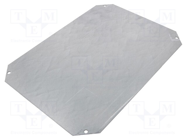 Mounting plate; steel