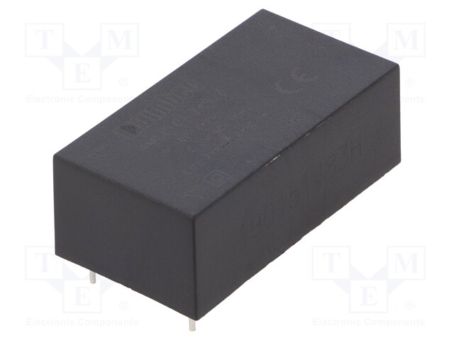 Converter: AC/DC; 10W; Uout: 24VDC; Iout: 0.45A; 83%; Mounting: PCB