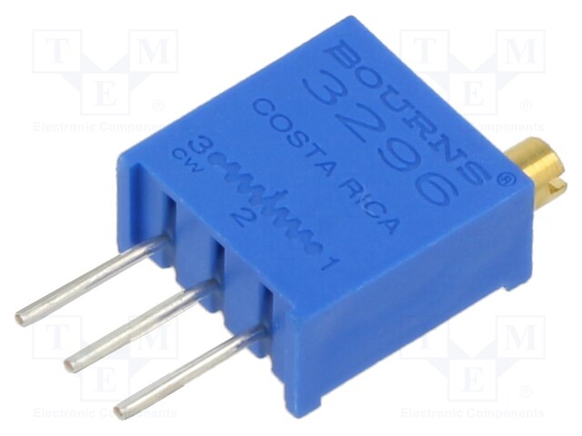 Potentiometer: mounting; 50Ω; 500mW; THT; ±10%; linear; cermet