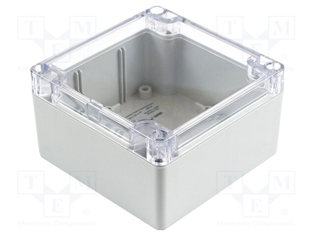 Enclosure: multipurpose; X: 105mm; Y: 105mm; Z: 60mm; 1554; grey; IP68