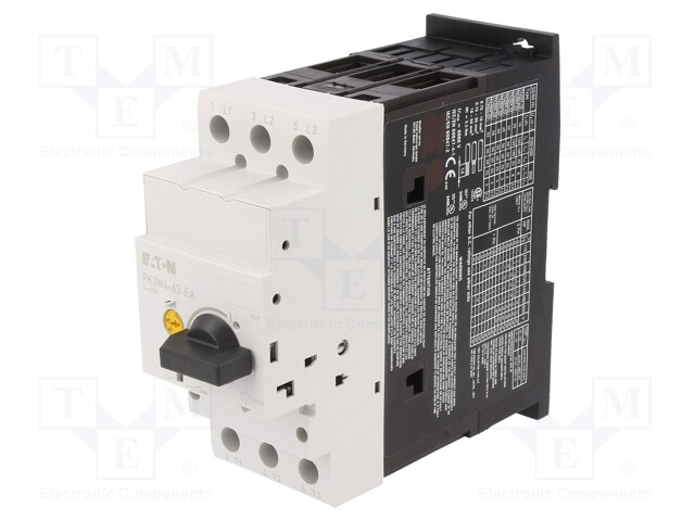 Motor breaker; 34kW; 220÷690VAC; DIN; Overcurrent release: 55÷63A