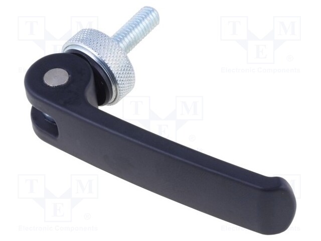 Lever; clamping; Thread len: 20mm; Lever length: 101mm; Body: black