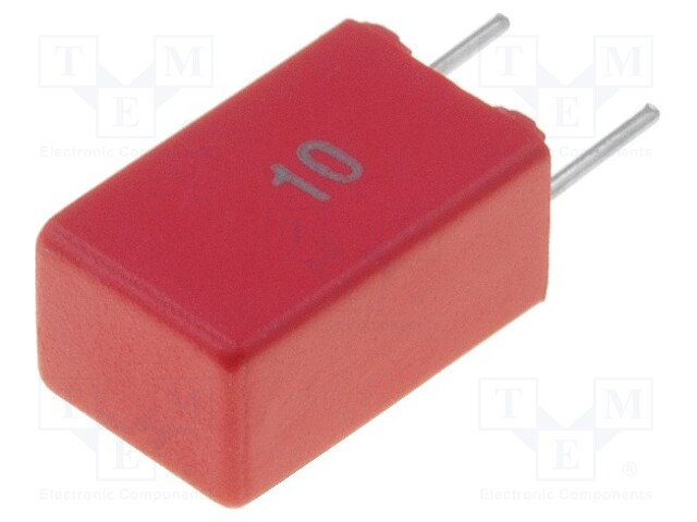 Capacitor: polyester; 22nF; 200VAC; 400VDC; Pitch: 5mm; ±10%