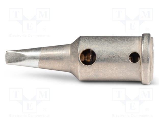 Tip; flat; 2.4mm; for gas soldering irons; WEL.WLBUK75,WLBU75