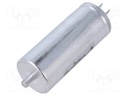 Capacitor: motors, run; 20uF; 400VAC; Ø40x98mm; -25÷85°C; ±5%