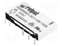 Relay: electromagnetic; SPDT; Ucoil: 5VDC; 6A/250VAC; 6A/24VDC; 6A