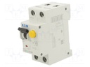 RCBO breaker; Inom: 16A; Ires: 30mA; Max surge current: 250A; 230V