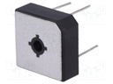 Single-phase bridge rectifier; Urmax: 1000V; If: 50A; Ifsm: 500A