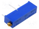 Potentiometer: mounting; multiturn; 10kΩ; 750mW; ±10%; linear