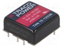 Converter: DC/DC; 15W; Uin: 9÷18V; Uout: 15VDC; Uout2: -15VDC; 1"x1"