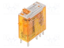 Relay: electromagnetic; DPDT; Ucoil: 110VAC; 8A/250VAC; 8A/30VDC