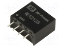 Isolated Board Mount DC/DC Converter, 1kV Isolation, ITE, 1 Output, 1 W, 12 V, 84 mA