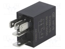 Relay: electromagnetic; SPDT; Ucoil: 12VDC; 30A; automotive; 124Ω