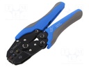 Tool: for crimping; insulated terminals; 0.25÷6mm2; 22AWG÷10AWG