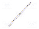 LED tape; 24V; 8mm; 18W/m; CRImin: 90; 111lm/W; Cutting length: 50mm