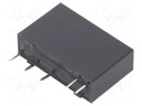 Relay: electromagnetic; SPDT; Ucoil: 12VDC; 5A/250VAC; 5A/30VDC; 5A