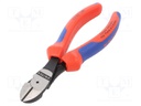 Pliers; side,cutting; plastic handle; Pliers len: 160mm