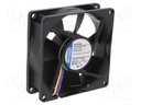 Fan: DC; axial; 80x80x25mm; 79.2m3/h; 26dBA; slide bearing