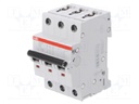 Circuit breaker; 400VAC; Inom: 6A; Poles: 3; DIN; Charact: C; 6kA